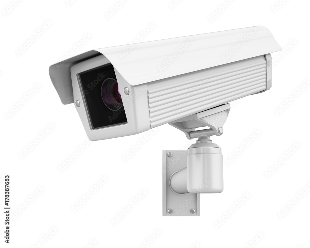 Surveillance CCTV Security Camera Isolated Surveillance CCTV Security Camera Isolated