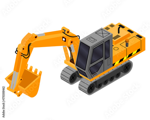 excavator 3D