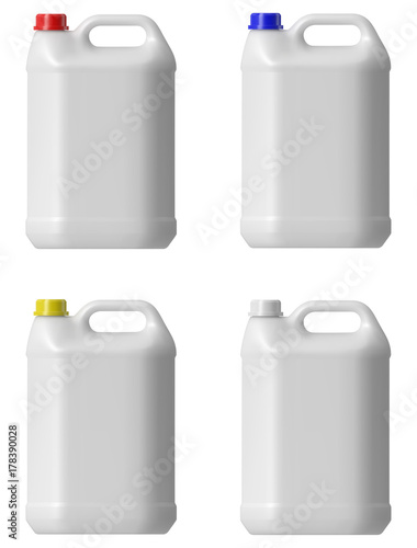Plastic canister