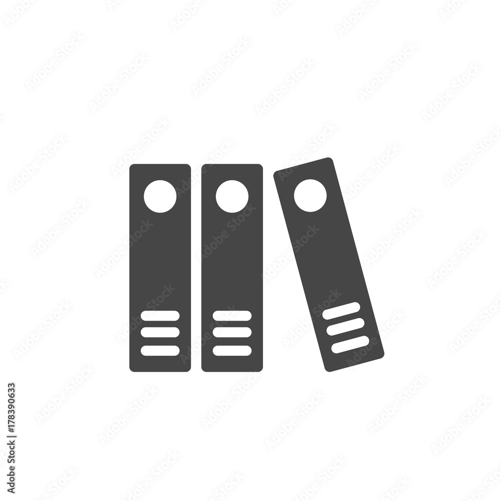 Binders Icon Vector, Archive folders vector icon Binders Icon Vector, Archive folders vector icon
