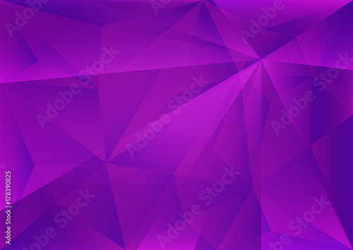 Purple polygonal background  vector illustration  abstract texture  wallpaper  cover  Business flyer template  book layout  advertisement  print media