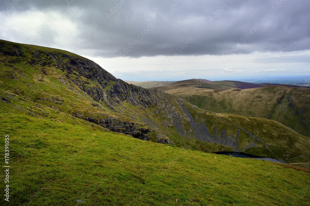 The ridge line of Sharp Edge