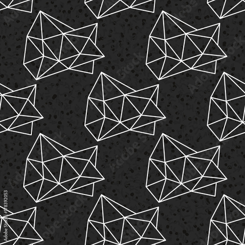 Geometric seamless pattern