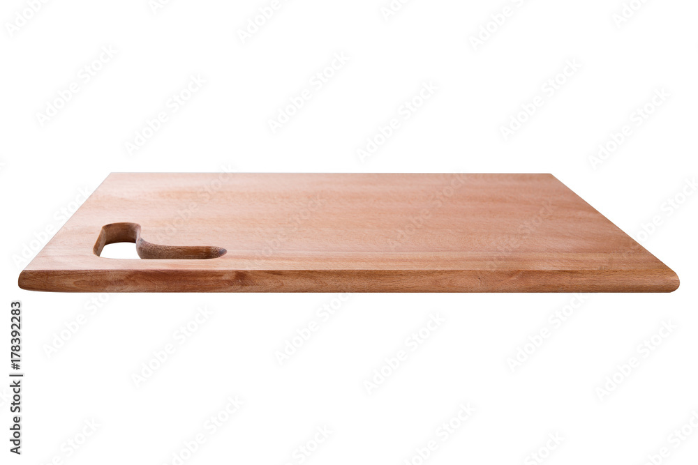 rectangular wooden cutting board on a white background rectangular wooden cutting board on a white background