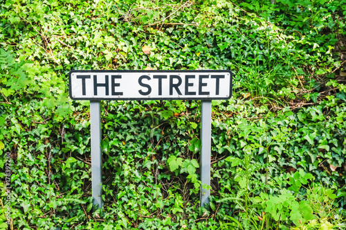 Street sign for a street called "The Street"