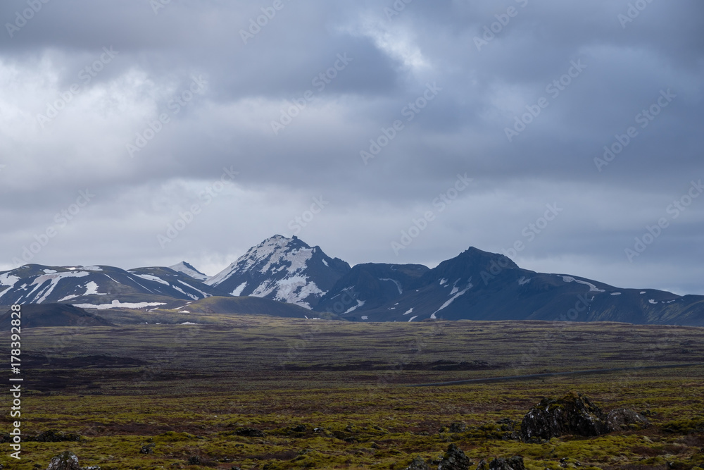 Landscape of Thingvellir National Park ,Iceland