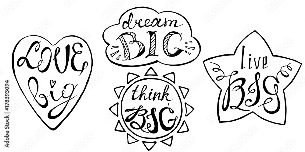 Hand drawn lettering design Hand drawn lettering design