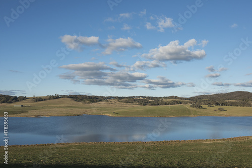 View of Australia landscape in countryside