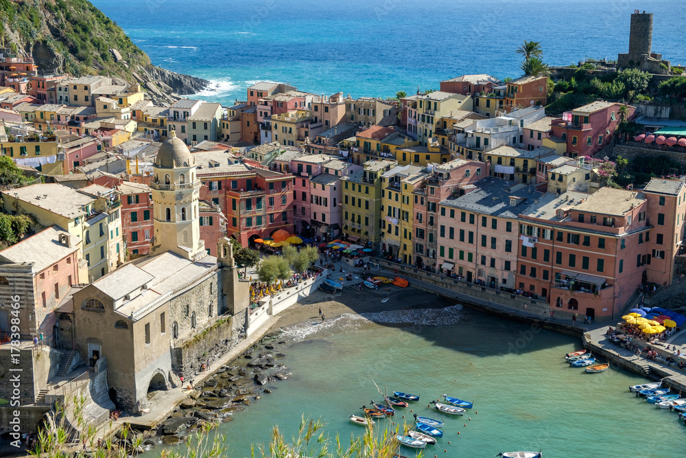 Italy, Cinque Terre landscape