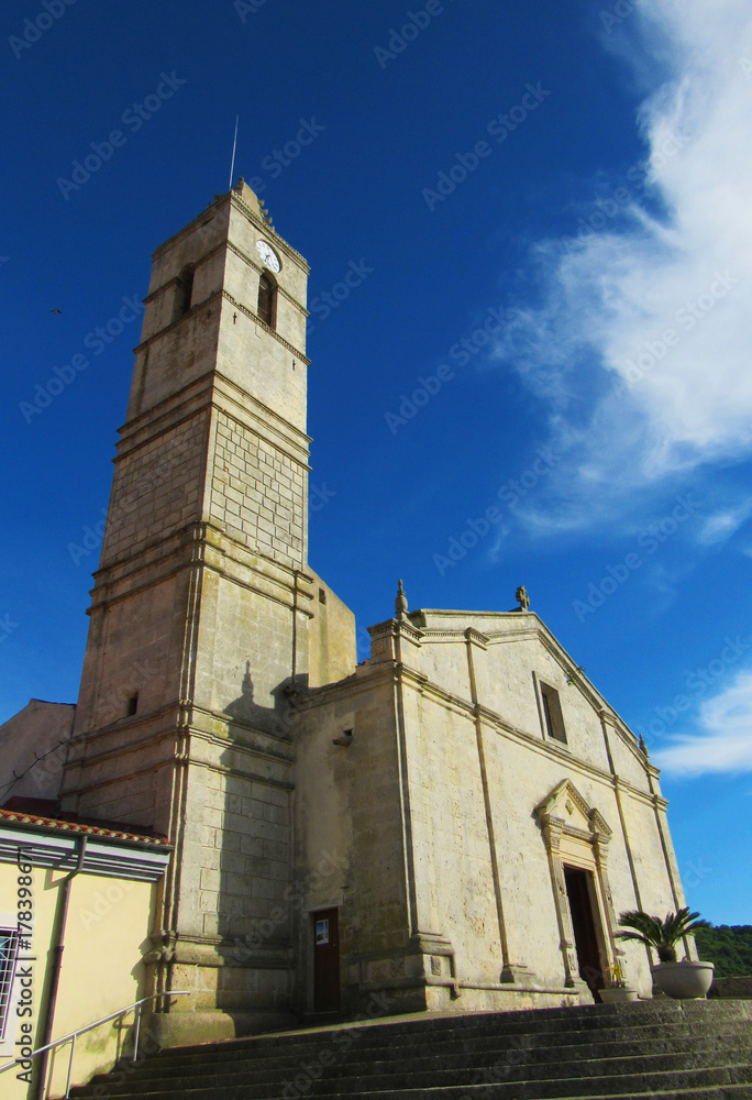 Parish Church of San Giorgio (Semestene - Sardinia)