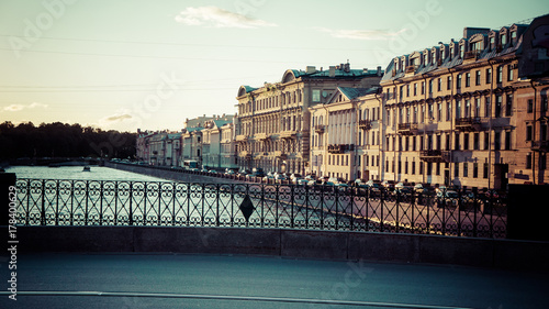 Obraz na płótnie Saint-Petersburg w salonie