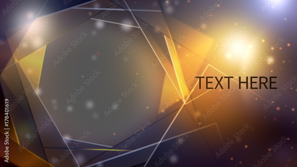 Camera Shutter Overlay with Particles Stock Template Adobe Stock