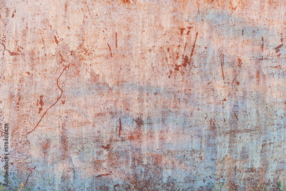 Rusted metal texture, old rusty metal background