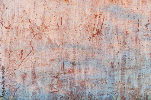 Rusted metal texture, old rusty metal background © Oleg