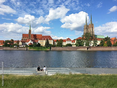 Centro de Wroclaw, Polonia