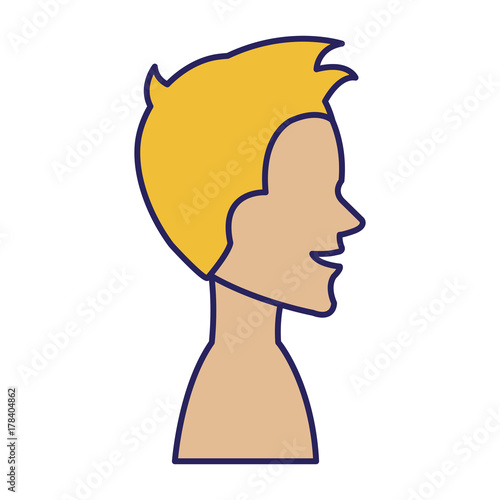 young man shirtless avatar character