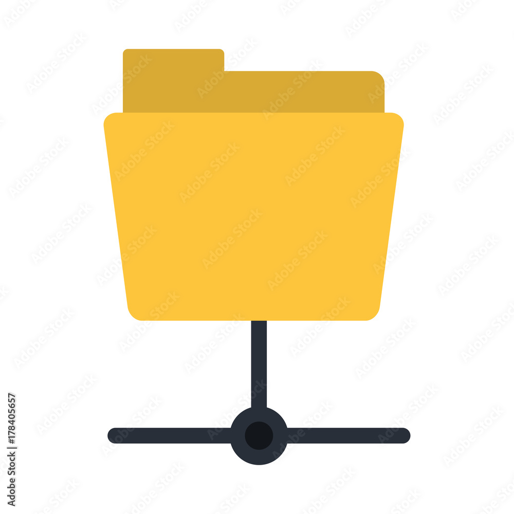 file folder linked icon image vector illustration design file folder linked icon image vector illustration design