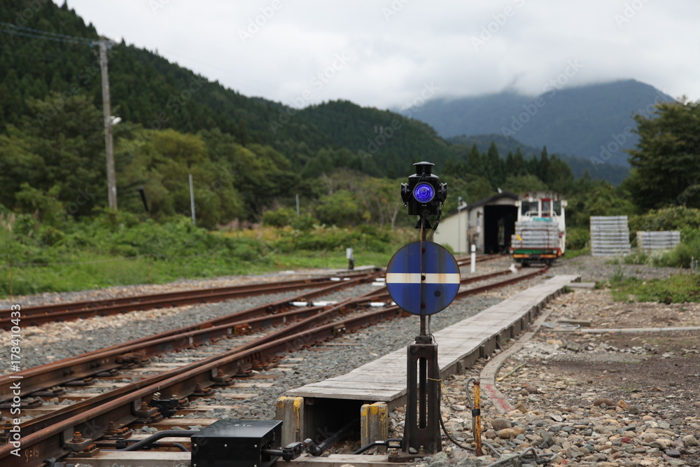 Fototapeta premium 三厩駅