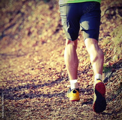 runner during the cross-country race