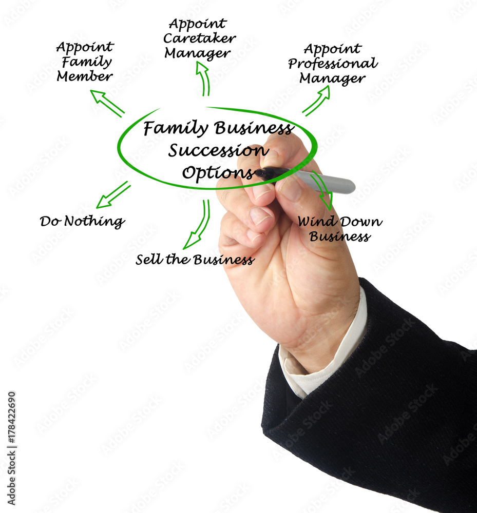 Fototapeta premium Family Business Succession Options