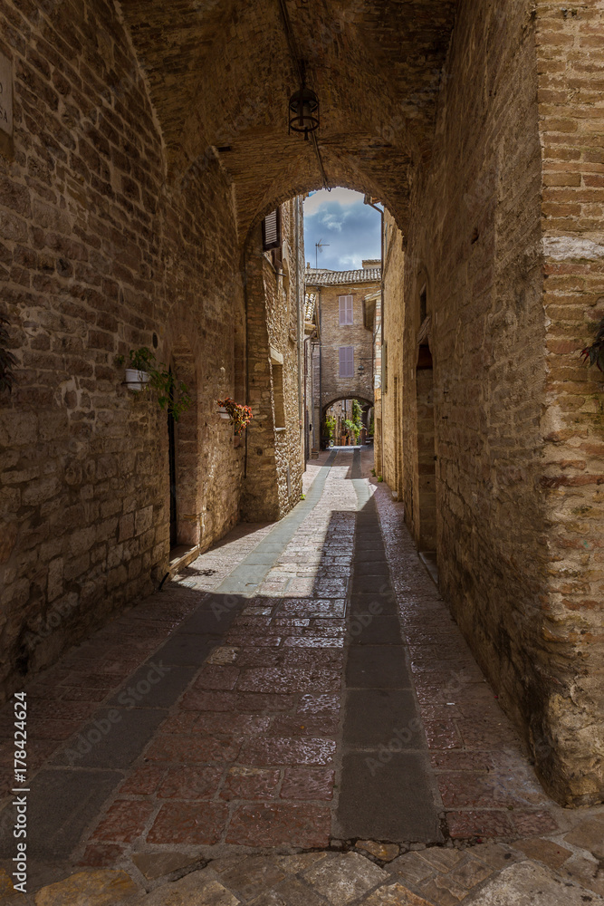 the alley of Foligno