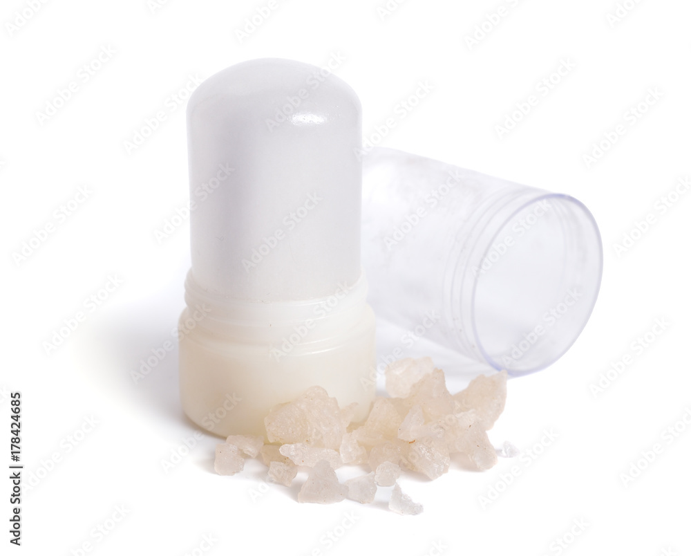 Mineral Potassium Alum crystal stick use as underarm deodorant. Mineral Potassium Alum crystal stick use as underarm deodorant.