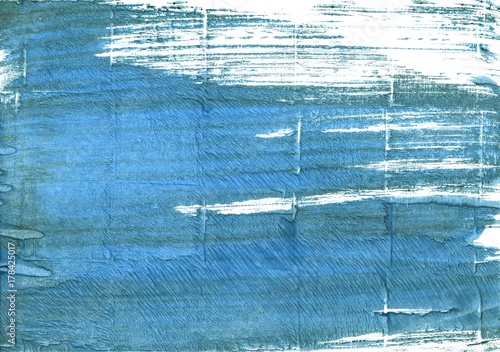 Steel blue abstract watercolor background
