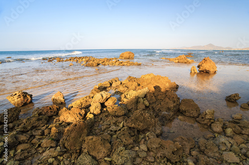 Wallpaper Mural My Hiep beach in early morning, Ninh Thuan, Vietnam. Ninh Thuan is famous for beautiful landscapes, majestic Cham towers and unique Cham culture. Torontodigital.ca