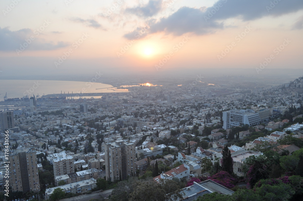 Haifa Israel Sunrise