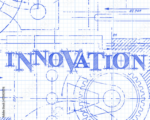 Innovation Graph Paper Technical Drawing