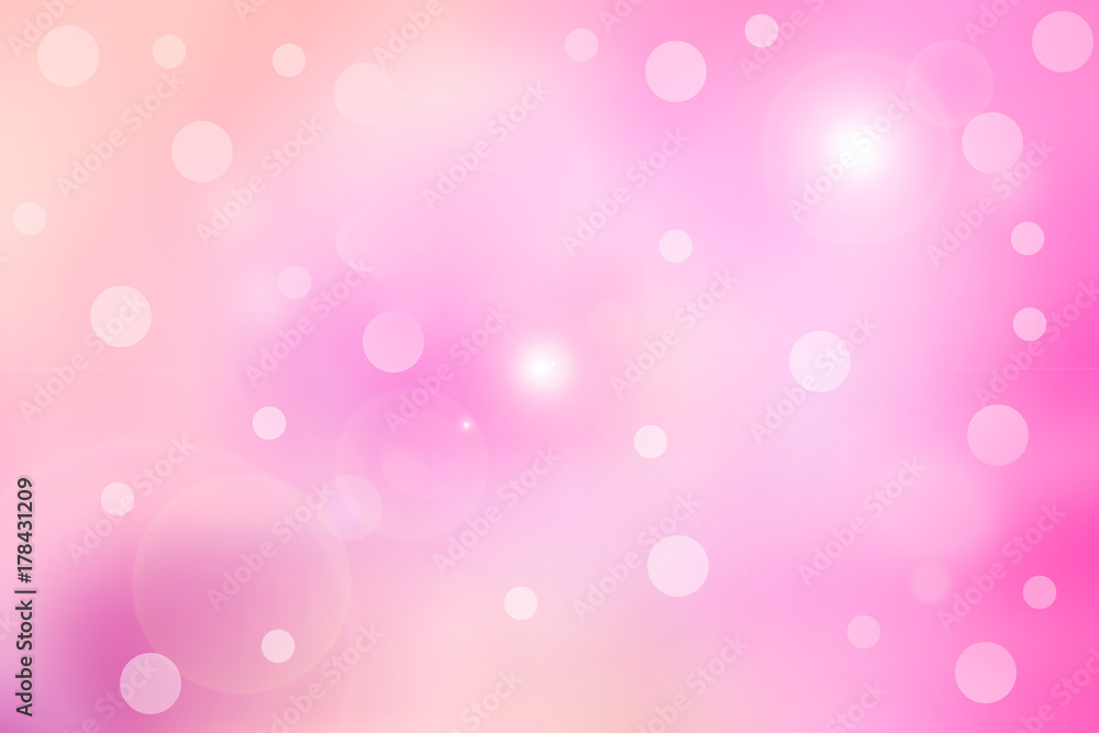 soft pink color and flare  background