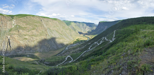 Pass Katu-Yaryk. Altai, Siberia