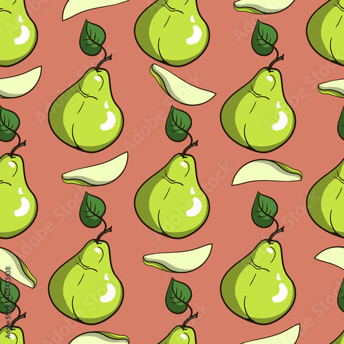 Colorful Pears 1