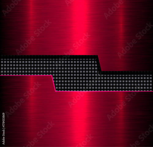 Metal background, pink polished metallic texture