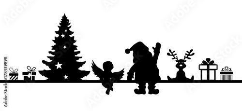 Silhouette Weihnachten