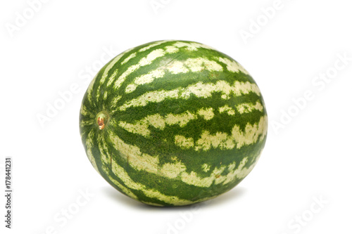 Watermelon on white background