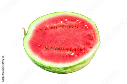 Watermelon on white background