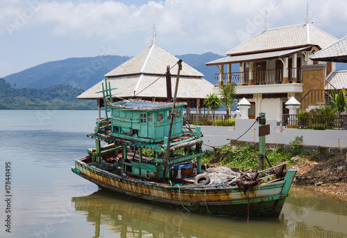 Old abandoned fishing boat © arbalest