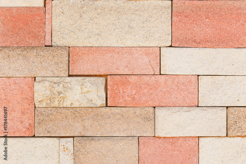 Obraz premium Orange brick wall