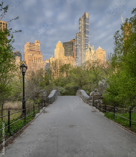 Photography Gapstow bridge Central Park, New York City