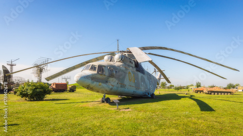 Old Soviet helicopter