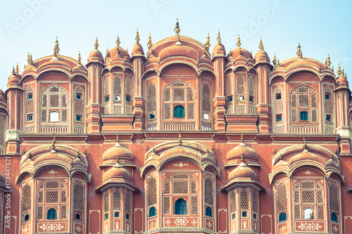 Detail of the Hawa Mahal, Jaipur