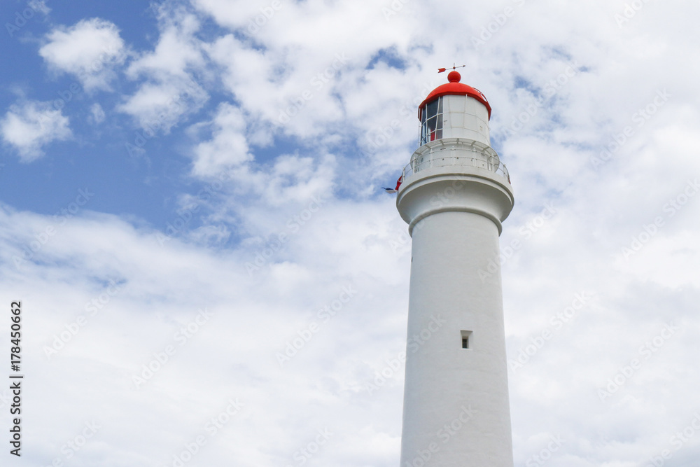 Split Point lighthouse (1891), at Aireys Inlet in Victoria, is 34 metres tall and has 132 stairs