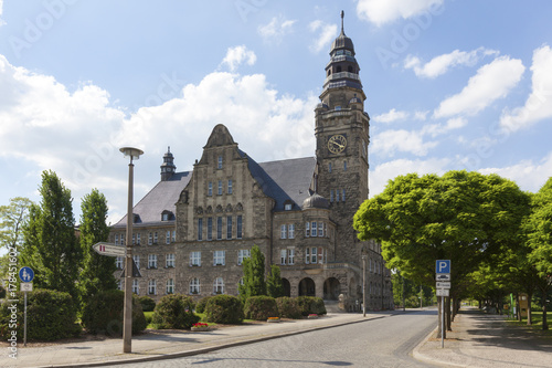 Rathaus in Wittenberge an der Elbe photo