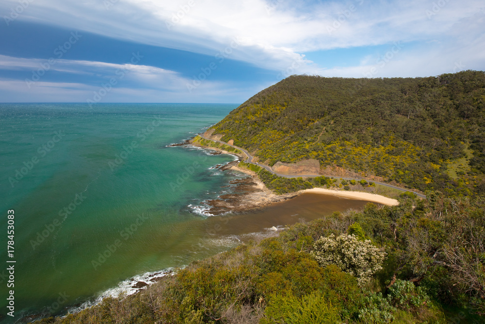Naklejka premium Teddy's Lookout Lorne