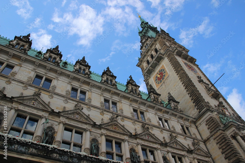 Rathaus, Hamburg, Germany