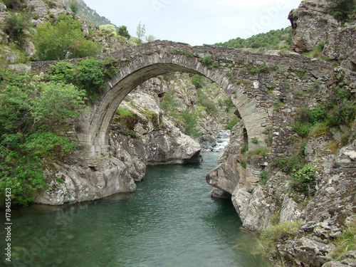 Pont génois d'Asco - Corse