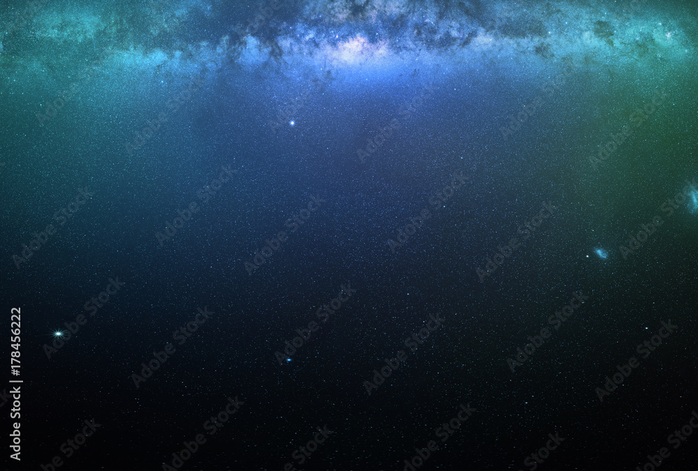 Beautiful Starry Sky Milky Way Background, Photo Overlay Effect Instant Download JPG