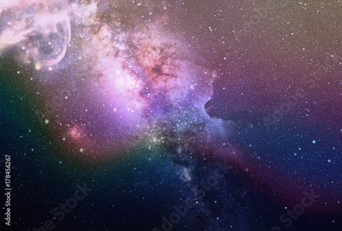 Beautiful Starry Sky Milky Way Background  Photo Overlay Effect Instant Download JPG