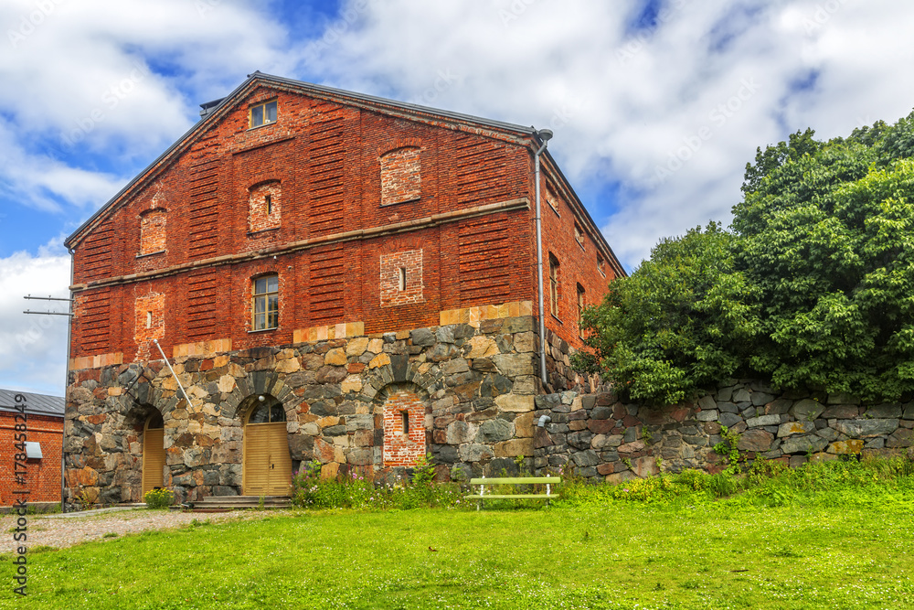 Obraz premium Suomenlinna or Sveaborg fortress. Helsinki. Finland
